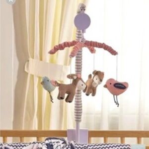 NEW Lolli Living Crib Mobile & Pillow. I also have the infant blanket and doll